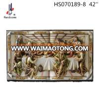 Hight Quality Resin Home Decoration Wall Decor The Last Supper 3D Pictures