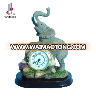 Wholesale Indoor Large Elephant Statues Clock Animal Figures